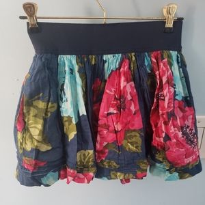 Abercrombie Floral Mini Skirt